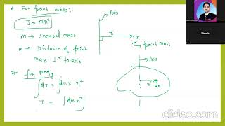 Moment of Inertia Theorem of Perpendicular and Parallel Axis Derivation and Concept [upl. by Nirik]