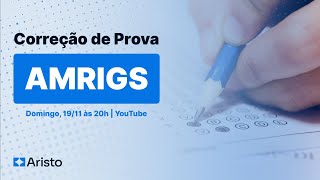 Live de correção de prova Aristo  AMRIGS [upl. by Courtnay974]