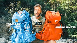 NEW Kajka 35 vs Abisko Hike 35 Which Backpack is Right for You [upl. by Seira]