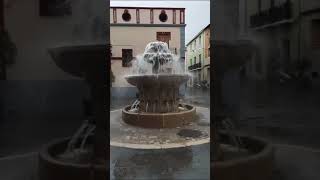 Font dels 16 xorros en Villalonga lluvia storm floods inundación asmr asmrvideo [upl. by Leontyne]