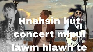 Hnahsin kut concert  Lawm hlawh zual te YfeleaKhminga ruatfeliArkaiden zan [upl. by Saimerej871]