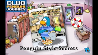 Club Penguin Journey  August 2024 Penguin Style Catalog Secrets  New Pin [upl. by Nile990]