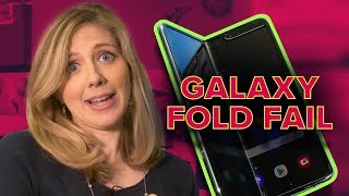 Samsung Galaxy Fold screens are already breaking [upl. by Spiegelman]