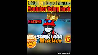 OMG 😲 TOP 3 YOUTUBER CAUGHT USING HACK😱shorts shortvideo youtubeshorts freefire ob47update [upl. by Osbourne]