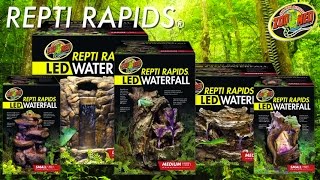 Zoo Med Repti Rapids® LED Waterfalls [upl. by Atelahs423]