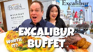 The Excalibur Buffet Las Vegas Is it Worth the Price [upl. by Atnas]