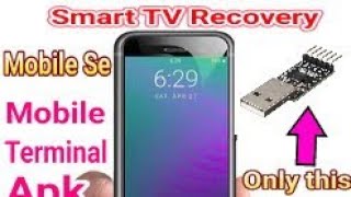 smart TV Recovery terminalsmart tv hang on logo solution by mobile phonegkc terminal [upl. by Dewie]