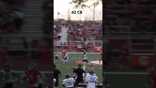 Kapolei vs Kahuku SemiFinal JV defensiveback db cb footballshorts highschoolfootball [upl. by Enerahs]