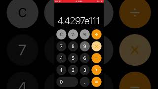 電卓で簡単にエラーを出す方法！電卓 エラー iphone [upl. by Colbye]