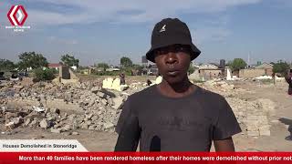 Houses demolished in Stoneridge  Churu Farm Harare [upl. by Kauffmann632]