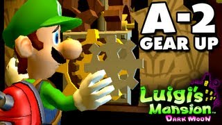 Luigis Mansion Dark Moon  Gloomy Manor  A2 Gear Up Nintendo 3DS Gameplay Walkthrough [upl. by Drud188]