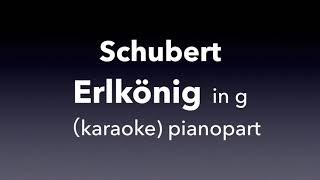 quotErlkönig quot F Schubert in G minorOriginal high Piano accompanimentkaraoke [upl. by Dorisa739]