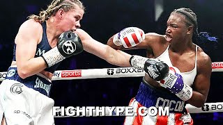 CLARESSA SHIELDS VS SAVANNAH MARSHALL FULL FIGHT ROUNDBYROUND COMMENTARY FT MAYER VS BAUMGARDNER [upl. by Genaro]