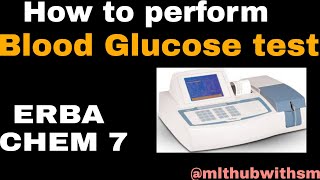 Glucose Estimation by semi automated Erba Machine [upl. by Noguchi]