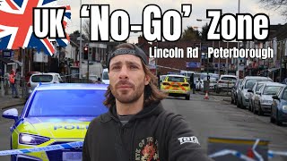 I Visit NOGO Zone in UKs Worst City To Live  Peterborough [upl. by Ardnosak]