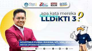 Apa Kata Mereka Tentang LLDikti Wilayah III  UNIVERSITAS TARUMANAGARA [upl. by Immot]