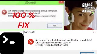 How To Fix Unarcdll and Isdonedll Random Stuck In FitGirl Repack Genuine Way By Neuziz [upl. by Delaine]