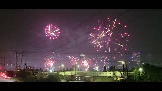 STAMPEDE 2023 Finalefireworks calgarystampede destination fireworks [upl. by Aleunam94]