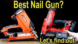 Best Nail Gun Nailing Power in Wood amp Composite Decking Speed Tip Grip Noise Weight [upl. by Redvers380]