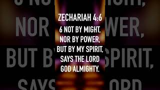 Zechariah 46 wordofgod spiritofthelord [upl. by Sivlek182]