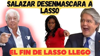 Escalofriante Diana Salazar nerviosa rompe con Lasso y canta todo El gran Padrino y el J Político [upl. by Kinchen]