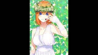 Naisho no koi 内緒の恋 Love four u  Yotsuba Nakano Character song Lyrics Sub Espromaji [upl. by Bartlet]