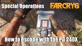 Far Cry 6 Special Operations guide  How to escape with the PG 240X [upl. by Max17]