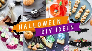 13 Halloween DIYs und Rezepte selber machen 🎃👻 Einfache und schnelle HalloweenIdeen deutsch [upl. by Wordoow]