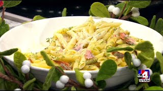 Smoked Salmon Pasta With LimeDill Sauce [upl. by Pollyanna]