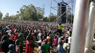 Bullfighting at Malinya stadium kakamega Eshuya Onyesholasiku [upl. by Arua]