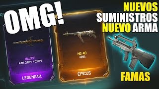 2 ARMAS EN 1 SUMINISTRO NUEVOS SUMINISTROS Y FAMAS EN CoD Black Ops 3 [upl. by Mingche]