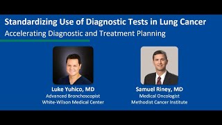 Webinar Replay Standardizing Use of Diagnostic Tests in Lung Cancer [upl. by Sihunn]