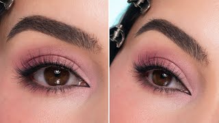 How to apply this Pink Eyeshadow look using Colourpop Smoke n Roses [upl. by Brabazon117]