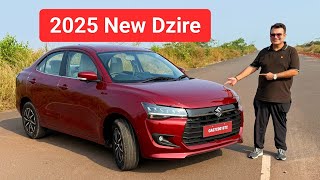 2025 New 4th Gen Maruti Dzire Walkaround What is new [upl. by Anoj]