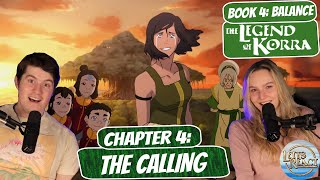 TOPH HELPS KORRA HEAL  Legend of Korra Book 4 Reaction  Chapter 4 quotThe Callingquot [upl. by Asilanna]