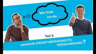 REFERENDARIAT I Teil 3 Wahl der passenden DIENSTUNFÄHIGKEITSVERSICHERUNG I LEHRAMT [upl. by Nosduh474]