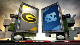 NCAA Football 14 Dynasty Week 7 vs UNC 🏈 Season 1 [upl. by Tankoos]