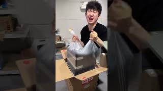 Unboxing new 3d printer Bambulab P1S 3dprinting diy bambulab [upl. by Arnaldo]