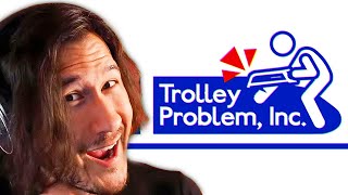 Markiplier Plays Trolley Problem Inc  Twitch Stream [upl. by Gracia]