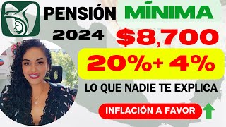 9 Ley 73 Pensión Mínima 2024 lo que nadie te explica pensión imss [upl. by Nairim314]