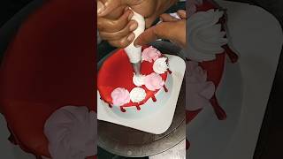 New style cake cake trending cakeideas blackforestcake birthdaycake shortinstagram reels [upl. by Adele]