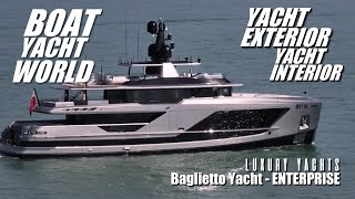 Baglietto Yacht  ENTERPRISE boating yachting [upl. by Ruder347]