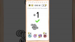 BRAIN TEST LEVEL 187 ANSWER  BRAIN TEST  shorts ytshorts games braintest shortsfeed [upl. by Ahsropal]