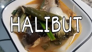 HALIBUT HEAD  SINIGANG SA SAMPALOK [upl. by Yeltsew222]