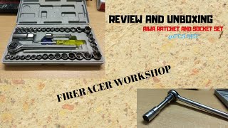 Review and unboxing quotAiwa 40PCS combination Socket Wrench Setquot 300only [upl. by Weisberg169]