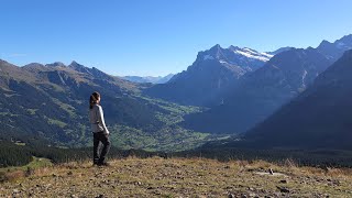 Grindelwald Switzerland  Stunning views from high above  europetravel [upl. by Assirem]