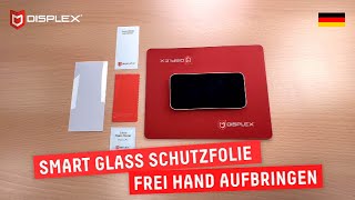 Handy Schutzfolie anbringen  DISPLEX® SMART GLASS [upl. by Malita237]