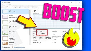 How to Boost Processor or CPU Speed in Windows 10 For Free 3 Tips [upl. by Nairahcaz]