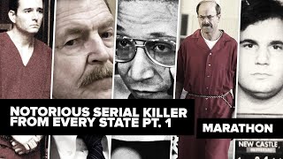 Notorious Serial Killer From Every State Pt 1  Marathon [upl. by Salas]