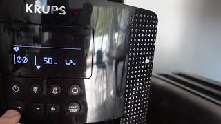 How to Change Favorites on Krups Espresso Machine [upl. by Dyke388]